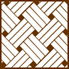 Treble basket weave